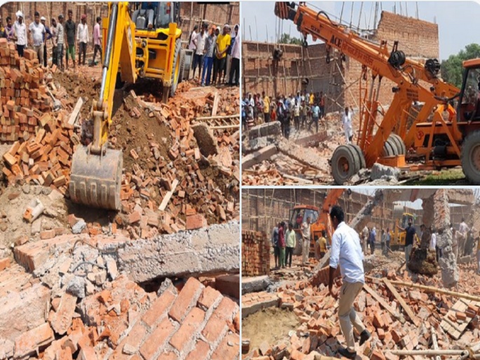 Alipur, Delhi warehouse wall collapse| 5 dead and several injured including 2 critical | दिल्लीत मोठी दुर्घटना; बांधकामाधीन गोदामाची भिंत कोसळली, 5 मजुरांचा चिरडून मृत्यू Alipur, Delhi warehouse wall collapse| 5 dead and several injured including 2 critical | दिल्लीत मोठी दुर्घटना; बांधकामाधीन गोदामाची भिंत कोसळली, 5 मजुरांचा चिरडून मृत्यू