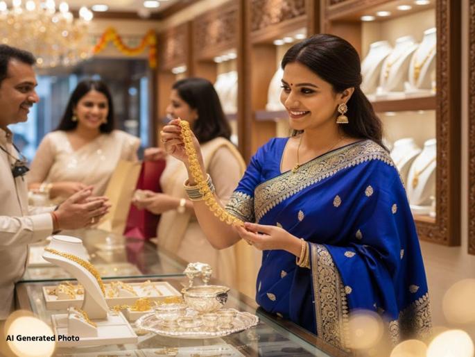 Gold rate can go up to 1 30 lakh by Dhanteras diwali 2025 it will cross the 1 5 lakh mark next year what do experts say | धनत्रयोदशीपर्यंत १.३० लाखांपर्यंत जाऊ शकतं सोनं, पुढील वर्षी दीड लाखांचा टप्पा करणार पार, काय म्हणताहेत एक्सपर्ट?