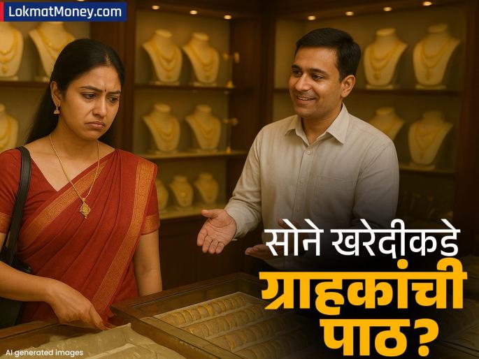 Gold Demand Slumps 16% in Q3 2025 Due to High Prices Investment in Bars and Coins Jumps 20% (WGC Report) | सोने महागले! मागणी १६% ने घटली; लोक आता ज्वेलरीपेक्षा 'या' फॉर्ममध्ये करतायेत मोठी गुंतवणूक Gold Demand Slumps 16% in Q3 2025 Due to High Prices Investment in Bars and Coins Jumps 20% (WGC Report) | सोने महागले! मागणी १६% ने घटली; लोक आता ज्वेलरीपेक्षा 'या' फॉर्ममध्ये करतायेत मोठी गुंतवणूक