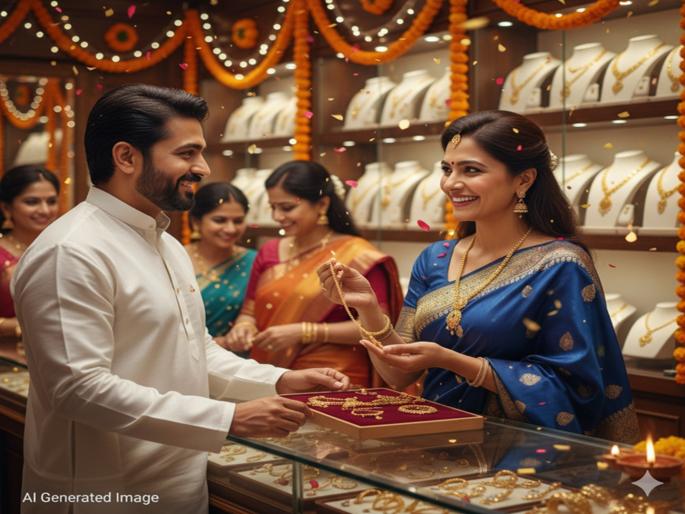 gold silver price today record high marathi 23 september 2025 navratri | Gold Silver Price Today: आजही सोन्या-चांदीचे भाव नव्या विक्रमी पातळीवर; सोन्याच्या दरात प्रति तोळा ₹१,३४३ तर चांदी ₹१,१८१ ने महागली