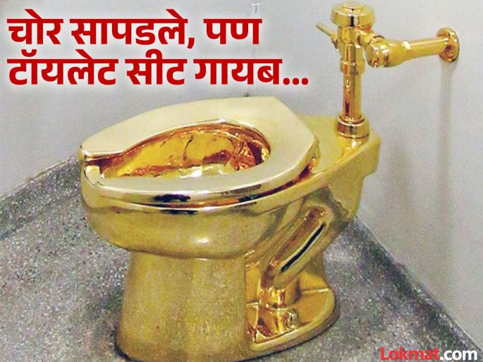 Golden toilet seat worth rupees 50 crore stolen from Blenhein palace Britain | ५० कोटी रूपयांचं सोन्याची टॉयलेट सीट चोरी, चोर सापडले पण सीट अजूनही गायब... Golden toilet seat worth rupees 50 crore stolen from Blenhein palace Britain | ५० कोटी रूपयांचं सोन्याची टॉयलेट सीट चोरी, चोर सापडले पण सीट अजूनही गायब...