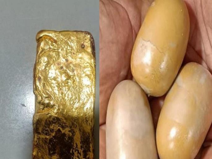 uttar-pradesh-varanasi-smuggled-gold-worth-rs-49-lakh-recovered-from-man-private-part-at-varanasi-airport | तस्करीची अनोखी शक्कल; प्रायव्हेट पार्टमध्ये लपवले 49 लाखांचे सोने, अधिकारी झाले चकीत uttar-pradesh-varanasi-smuggled-gold-worth-rs-49-lakh-recovered-from-man-private-part-at-varanasi-airport | तस्करीची अनोखी शक्कल; प्रायव्हेट पार्टमध्ये लपवले 49 लाखांचे सोने, अधिकारी झाले चकीत