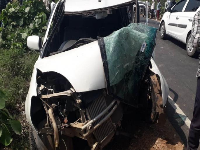 Gondia Speeding car hits tree near Bhandaga on Kohmara highway; The driver died on the spot | गोंदिया: कोहमारा महामार्गावर भंडगाजवळ भरधाव कार झाडाला धडकली; चालकाचा जागीच मृत्यू Gondia Speeding car hits tree near Bhandaga on Kohmara highway; The driver died on the spot | गोंदिया: कोहमारा महामार्गावर भंडगाजवळ भरधाव कार झाडाला धडकली; चालकाचा जागीच मृत्यू