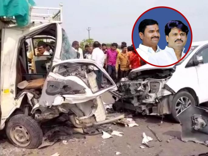 Gopichand Padalkars brother brahmanand padalkar seriously injured in accident Strong motor tempo hit hands and legs fracture | गोपीचंद पडळकरांचे बंधू अपघातात गंभीर जखमी; कार-टेम्पोची जोरदार धडक 