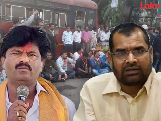 Strike of ST employees will continue until their demands are accepted says Gopichand Padalkar | CM शिंदे म्हणाले "आंदोलन मागे घ्या"; भाजप आमदार म्हणतात, "रात्रीपासूनच संपावर जा" Strike of ST employees will continue until their demands are accepted says Gopichand Padalkar | CM शिंदे म्हणाले "आंदोलन मागे घ्या"; भाजप आमदार म्हणतात, "रात्रीपासूनच संपावर जा"