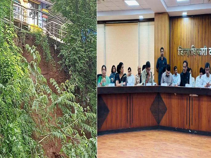 Unauthorized construction threatens Peshwa-era Govardhani Mata temple, belapur, navi mumbai | अनधिकृत बांधकामामुळे पेशवेकालीन गोवर्धनी मातेच्या मंदिराला धोका Unauthorized construction threatens Peshwa-era Govardhani Mata temple, belapur, navi mumbai | अनधिकृत बांधकामामुळे पेशवेकालीन गोवर्धनी मातेच्या मंदिराला धोका