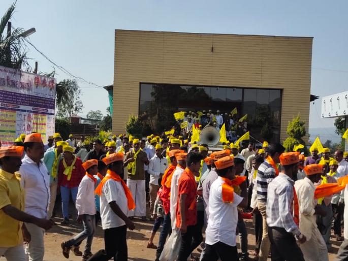 The Gram Panchayat election campaign was over | ग्रामपंचायत निवडणूक प्रचाराची पदफेऱ्यांनी झाली सांगता The Gram Panchayat election campaign was over | ग्रामपंचायत निवडणूक प्रचाराची पदफेऱ्यांनी झाली सांगता
