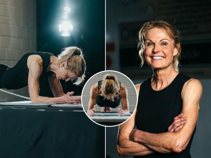 World record set by grandmother of 12, a very inspiring story of a grandmother who planked for 4 hours and 30 seconds | १२ नातवंडांच्या आजीचा विश्वविक्रम, ४ तास ३० सेकंद प्लँक करणाऱ्या आजीबाईची भलतीच अवघड गोष्ट