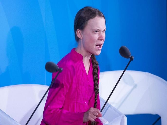 greta thunberg makes a passionate plea for climate action | 'तुमच्या पोकळ शब्दांनी आमची स्वप्नं आणि बालपण हिरावून घेतलं' greta thunberg makes a passionate plea for climate action | 'तुमच्या पोकळ शब्दांनी आमची स्वप्नं आणि बालपण हिरावून घेतलं'