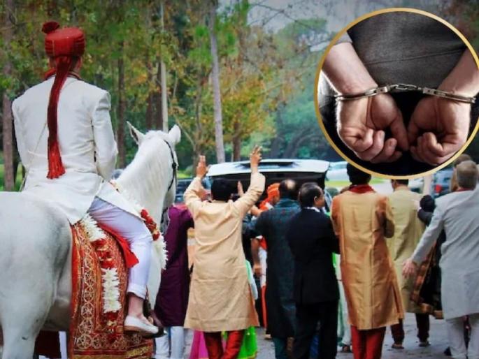 baraat to lock up four notorious thieves return to mp village to tie knot cops spoil party | बँड, बाजा आणि जेल! लग्न होताच अटक; ४ गुन्हेगारांना पकडण्यासाठी १५३ पोलिसांचा फौजफाटा baraat to lock up four notorious thieves return to mp village to tie knot cops spoil party | बँड, बाजा आणि जेल! लग्न होताच अटक; ४ गुन्हेगारांना पकडण्यासाठी १५३ पोलिसांचा फौजफाटा