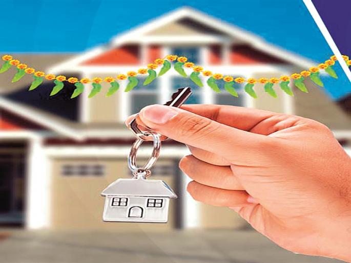 Padvi's 'Gudi' at the entrance of the house; Chaitanya in real estate in Nagar district | पाडव्याला गृहप्रवेशाची ‘गुढी’ ; नगर जिल्ह्यात रिअल इस्टेटमध्ये चैतन्य Padvi's 'Gudi' at the entrance of the house; Chaitanya in real estate in Nagar district | पाडव्याला गृहप्रवेशाची ‘गुढी’ ; नगर जिल्ह्यात रिअल इस्टेटमध्ये चैतन्य