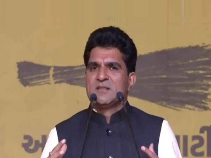 There is no BJP in Gujarat, AAP will come to power aam aadmi party CM candidate Isudan Gadhvi's claim | Gujarat Assembly elections: गुजरातमध्ये भाजप नाही, ‘आप’च सत्तेवर येणार! CM पदाचे उमेदवार इसुदान गढवी यांचा दावा There is no BJP in Gujarat, AAP will come to power aam aadmi party CM candidate Isudan Gadhvi's claim | Gujarat Assembly elections: गुजरातमध्ये भाजप नाही, ‘आप’च सत्तेवर येणार! CM पदाचे उमेदवार इसुदान गढवी यांचा दावा