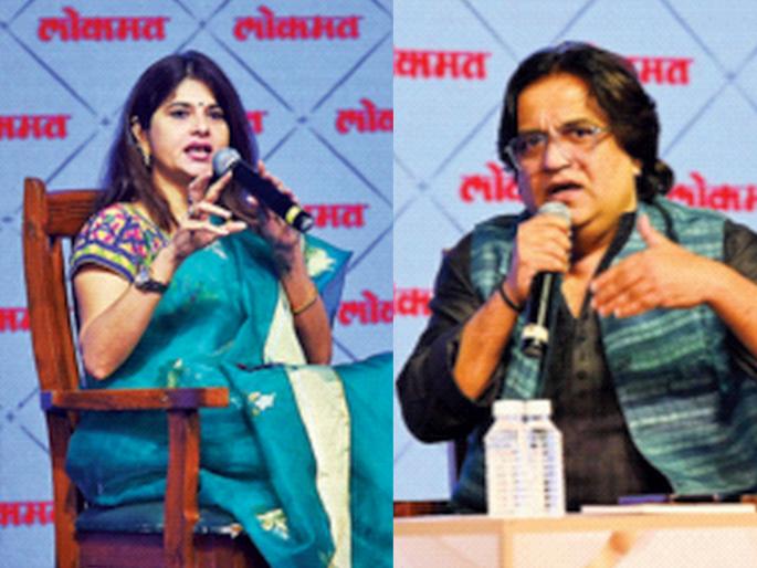 A writer is most afraid of writing says Lyricist Swanand Kirkire | लेखक सगळ्यात जास्त लिहायलाच घाबरतो - गीतकार स्वानंद किरकिरे  A writer is most afraid of writing says Lyricist Swanand Kirkire | लेखक सगळ्यात जास्त लिहायलाच घाबरतो - गीतकार स्वानंद किरकिरे