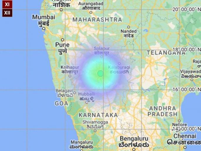 Earthquake of Magnitude 3.9, 171km East of Kolhapur Bijapur, Maharashtra midnight, also in Jammu kashmir's katara | Earthquake Near Kolhapur: कोल्हापूरजवळ पहाटेच भूकंपाचा धक्का! 48 तासांत दोनदा जम्मूपर्यंत जमीन हादरली