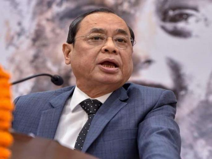 Let the oath take place; Then he explains the reason for Rajya Sabha membership: Ranjan Gogoi | शपथग्रहण करू द्या, मग सांगतो राज्यसभा सदस्यत्व घेण्याचे कारण : रंजन गोगोईं Let the oath take place; Then he explains the reason for Rajya Sabha membership: Ranjan Gogoi | शपथग्रहण करू द्या, मग सांगतो राज्यसभा सदस्यत्व घेण्याचे कारण : रंजन गोगोईं