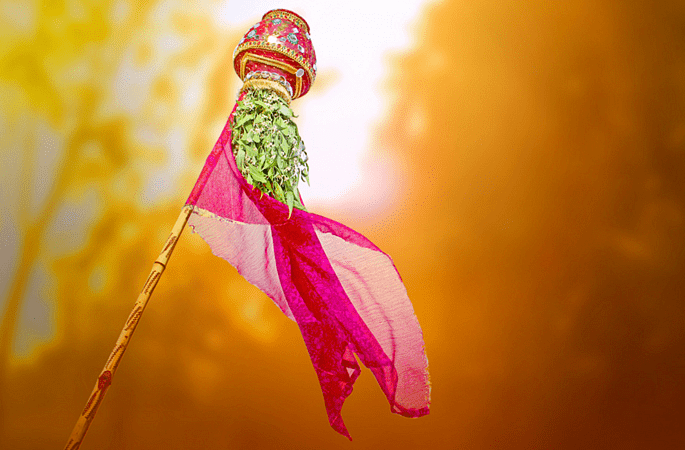 Gudhipadwa; The best time is in the morning 6.30 to 9.30 | गुढी उभारू सूर्योदयी; सर्वोत्तम मुहूर्त सकाळी ६.३० ते ९.३० चा