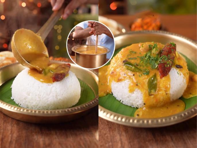 monsoon comfort food recipes ow t make Gujrati style ambat goad daal varan recipe in marathi | Monsoon food : वाफाळत्या भातासोबत खा आंबट-गोड चवीचं वरण, पारंपरिक रेसिपी- पावसाळ्यातलं कम्फर्ट फूड