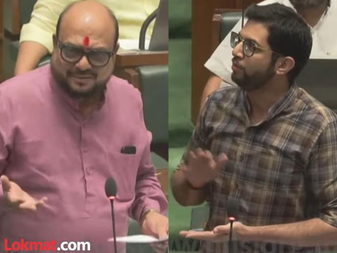 Maharashtra Budget Session Minister Gulabrao Patil responded to Aditya Thackeray criticism | मंत्र्यांना खातं कळतं का? आदित्य ठाकरेंना प्रत्युत्तर देताना गुलाबराव पाटील म्हणाले,"तुमच्या वडिलांना मी..." Maharashtra Budget Session Minister Gulabrao Patil responded to Aditya Thackeray criticism | मंत्र्यांना खातं कळतं का? आदित्य ठाकरेंना प्रत्युत्तर देताना गुलाबराव पाटील म्हणाले,"तुमच्या वडिलांना मी..."