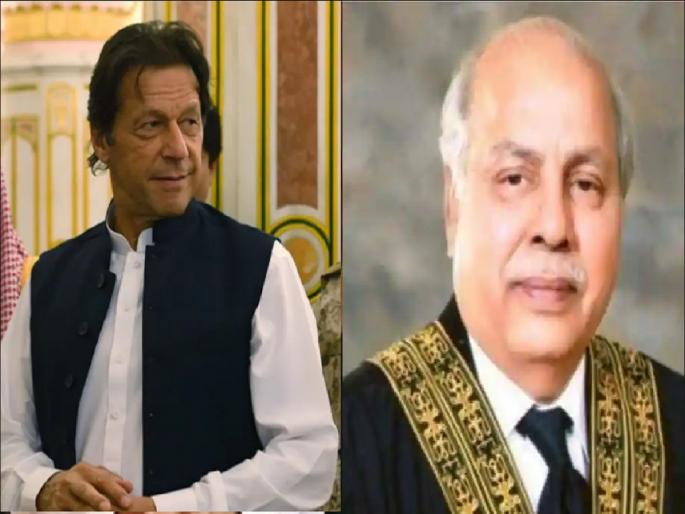 Pakistan | Imran Khan | Gulzar Ahmed | Former chief justice of Pakistan Gulzar Ahmed to be caretaker PM of Pakistan; Appointed by Imran Khan | Pakistan: गुलजार अहमद होणार पाकिस्तानचे काळजीवाहू पंतप्रधान?; इम्रान खान यांनीच केली नियुक्ती Pakistan | Imran Khan | Gulzar Ahmed | Former chief justice of Pakistan Gulzar Ahmed to be caretaker PM of Pakistan; Appointed by Imran Khan | Pakistan: गुलजार अहमद होणार पाकिस्तानचे काळजीवाहू पंतप्रधान?; इम्रान खान यांनीच केली नियुक्ती