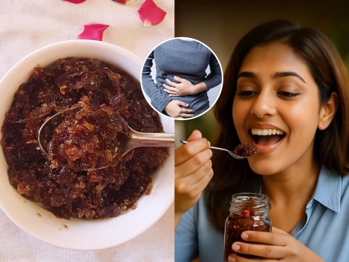What Are The Health Benefits Of Eating Gulkand For Women Health Benefits Of Eating Gulkand For Women 7 Health Benefits Of Eating Gulkand For Women | १ चमचा गुलकंद ठेवतो 'या' ७ समस्यांपासून दूर! महिलांनी गुलकंद खाण्याचे फायदे अनेक...