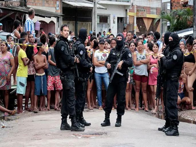 Gunmen Kill 11 People In Bar In Brazil | ब्राझिलमधील बेलेम शहरात गोळीबार, 11 जणांचा मृत्यू Gunmen Kill 11 People In Bar In Brazil | ब्राझिलमधील बेलेम शहरात गोळीबार, 11 जणांचा मृत्यू