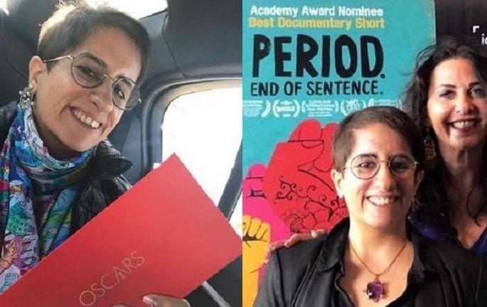 oscars 2019 indian producer guneet mongas film period end of sentence wins documentary short subject category award | Oscars 2019 :  भारतीय निर्माती गुनीत मोंगा यांच्या लघुपटाने जिंकला ऑस्कर
