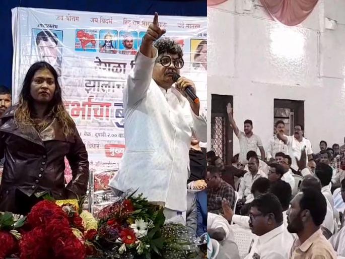 'This is not Sharad Pawar's shop'; Clash in Gunaratna Sadavarte in the meeting of separation of Vidarbha yavatmal | 'हे शरद पवारांचे दुकान नाहीय'; गुणरत्न सदावर्तेंच्या वेगळा विदर्भाच्या सभेत राडा 'This is not Sharad Pawar's shop'; Clash in Gunaratna Sadavarte in the meeting of separation of Vidarbha yavatmal | 'हे शरद पवारांचे दुकान नाहीय'; गुणरत्न सदावर्तेंच्या वेगळा विदर्भाच्या सभेत राडा