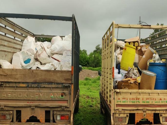 Big action! A gutkha manufacturing factory in Khultabad was destroyed by a special team of police | मोठी कारवाई! खुलताबादेतील गुटखा निर्मितीचा कारखाना पोलिसांच्या विशेष पथकाकडून उध्वस्त Big action! A gutkha manufacturing factory in Khultabad was destroyed by a special team of police | मोठी कारवाई! खुलताबादेतील गुटखा निर्मितीचा कारखाना पोलिसांच्या विशेष पथकाकडून उध्वस्त