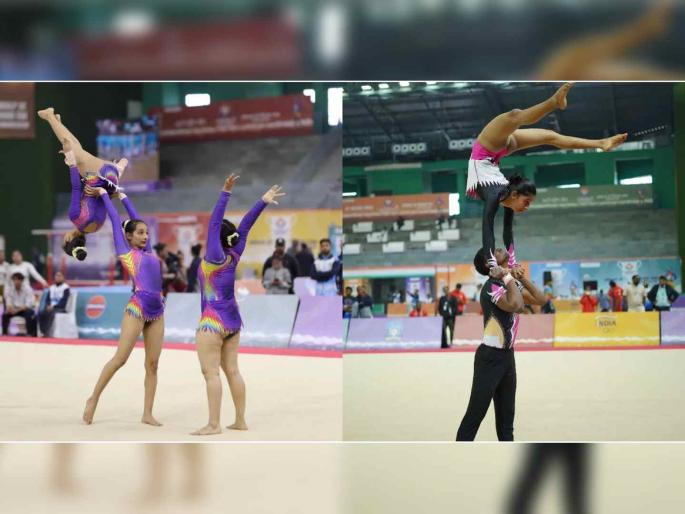 38th National Games Six gold medals in Gymnastics as Maharashtra ranks second in the medal tally | ३८वी राष्ट्रीय क्रीडा स्पर्धा: जिम्नॅस्टिक्समध्ये 'सुवर्ण षटकार'! पदक तालिकेत महाराष्ट्र दुसऱ्या स्थानी