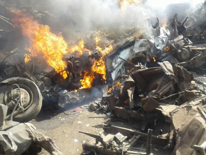 junk material burnt in Hadapsar industrial colony fire incident | हडपसर औद्योगिक वसाहतीत महापालिकेच्या कचरा प्रकल्पातील भंगाराला आग junk material burnt in Hadapsar industrial colony fire incident | हडपसर औद्योगिक वसाहतीत महापालिकेच्या कचरा प्रकल्पातील भंगाराला आग