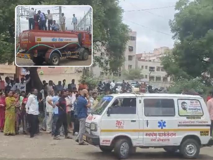 body of a 25-year-old woman was found in the water tanker of Pune Municipal Corporation | खळबळजनक बातमी! पुणे महापालिकेच्या पाण्याच्या टँकरमध्ये आढळला २५ वर्षीय महिलेचा मृतदेह body of a 25-year-old woman was found in the water tanker of Pune Municipal Corporation | खळबळजनक बातमी! पुणे महापालिकेच्या पाण्याच्या टँकरमध्ये आढळला २५ वर्षीय महिलेचा मृतदेह