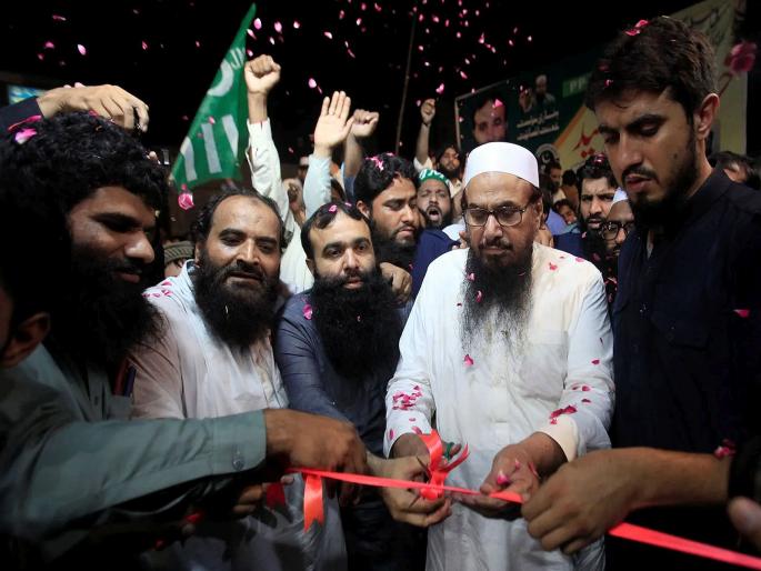 jaish-e-mohammad al-murabitun marathi news :Terrorist organization Jaish-e-Mohammed changed its name; now it will be known as 'Al-Murabitun' | हाफिज सईदने दहशतवादी संघटना जैश-ए-मोहम्मदचे नाव बदलले; आता 'अल-मुराबितुन' नावाने पैसे गोळा करणार jaish-e-mohammad al-murabitun marathi news :Terrorist organization Jaish-e-Mohammed changed its name; now it will be known as 'Al-Murabitun' | हाफिज सईदने दहशतवादी संघटना जैश-ए-मोहम्मदचे नाव बदलले; आता 'अल-मुराबितुन' नावाने पैसे गोळा करणार