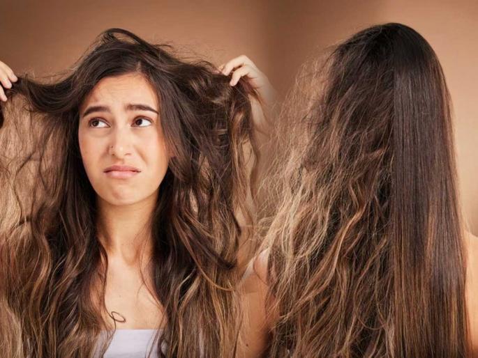Does your hair get frizzy? 5 minutes of preparation and your hair will stay beautiful and well-groomed all day long. | कुठेही जाताना पोहचण्याआधीच केस होतात फ्रिझी? ५ मिनिटांची तयारी आणि दिवसभर केस राहतील सुंदर आणि व्यवस्थित