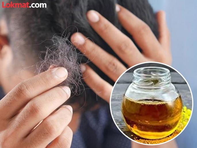 Benefits of applying mustard oil and curry leaves hair mask | मोहरीच्या तेलात कढीपत्ते टाकून तयार करा हेअर मास्क, केस मुळापासून होतील मजबूत!