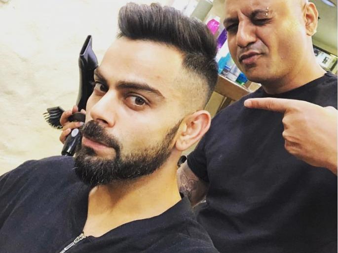 Virat Kohli's special hairstyle for IPL | आयपीएलसाठी विराट कोहलीने केली ही खास हेअरस्टाईल