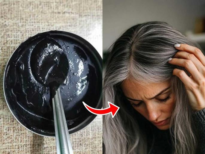 how to stop premature white of hair naturally at Home best home remedy to make white hair black permanently kitchen ingredients to turn white hair black naturally | केसांना डाय- मेहेंदी नकोच! ४ पदार्थ- अकाली पिकणाऱ्या केसांना करतात काळेभोर, आठवड्याभरात दिसेल कमाल