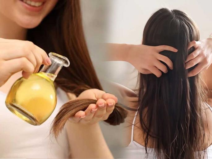 Common mistakes to avoid while oiling hair to reduce hair fall How to stop hair fall and prevent baldness naturally at Home Best hair oiling routine | केसगळती वाढली- टक्कल पडण्याची भीती? केसांना तेल लावताना 3 चुका टाळा, केस गळणं करा बंद..