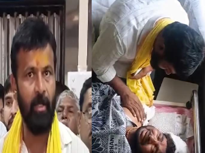 Beed Crime: Laxman Haake activist beaten up, video made, urinated on face | Beed Crime: लक्ष्मण हाकेंच्या कार्यकर्त्याला मारहाण; व्हिडीओ बनवला, तोंडावर लघुशंका केली