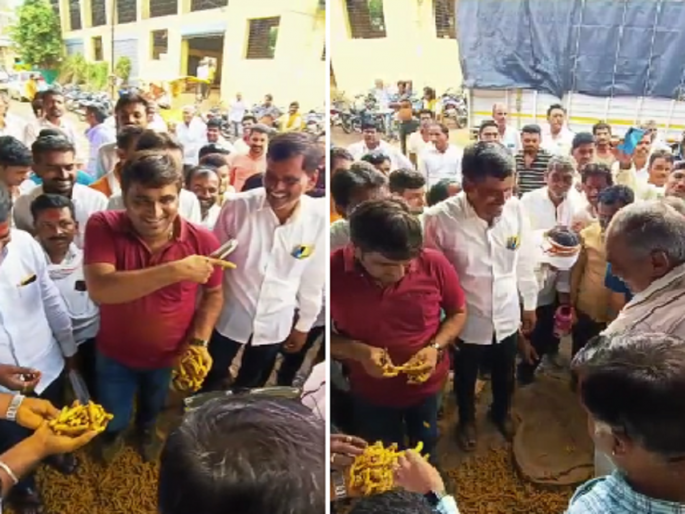 The 'golden age' of turmeric continues; The price of Vasmat in Mondya is 22 thousand par, the rate has been increasing since 10 days | हळदीचा 'सुवर्णकाळ' सुरूच; वसमतच्या मोंढ्यात भाव २२ हजार पार, १० दिवसांपासून वाढता दर The 'golden age' of turmeric continues; The price of Vasmat in Mondya is 22 thousand par, the rate has been increasing since 10 days | हळदीचा 'सुवर्णकाळ' सुरूच; वसमतच्या मोंढ्यात भाव २२ हजार पार, १० दिवसांपासून वाढता दर