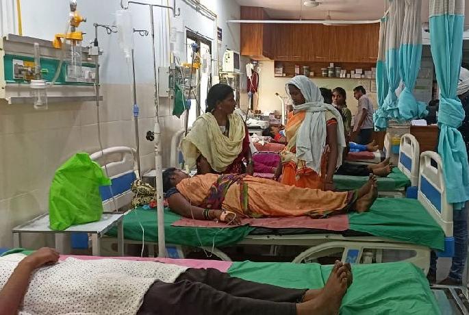 A herd of bears attack on labourers who went to collect tendu leaves; 4 women seriously injured | तेंदूपत्ता संकलनासाठी गेलेल्या मजुरांवर अस्वलांच्या कळपाचा हल्ला; ४ महिला गंभीर जखमी A herd of bears attack on labourers who went to collect tendu leaves; 4 women seriously injured | तेंदूपत्ता संकलनासाठी गेलेल्या मजुरांवर अस्वलांच्या कळपाचा हल्ला; ४ महिला गंभीर जखमी