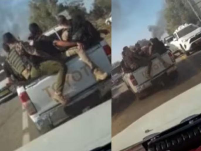 Video hamas terrorists attacked nova music festival murdering israelis | भयावह! रस्ते ब्लॉक केले, कारवर अंदाधुंद गोळीबार; हमासच्या पहिल्या हल्ल्याचा खतरनाक Video Video hamas terrorists attacked nova music festival murdering israelis | भयावह! रस्ते ब्लॉक केले, कारवर अंदाधुंद गोळीबार; हमासच्या पहिल्या हल्ल्याचा खतरनाक Video