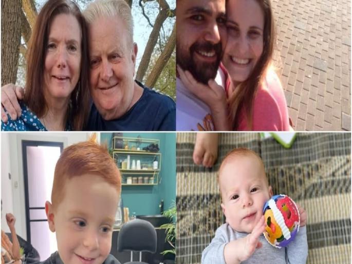 Three generations of the same family kidnapped by Hamas, VIDEO also went viral... | एकाच कुटुंबातील तीन पिढ्यांचे हमासने केले अपहरण, VIDEO देखील व्हायरल केला... Three generations of the same family kidnapped by Hamas, VIDEO also went viral... | एकाच कुटुंबातील तीन पिढ्यांचे हमासने केले अपहरण, VIDEO देखील व्हायरल केला...