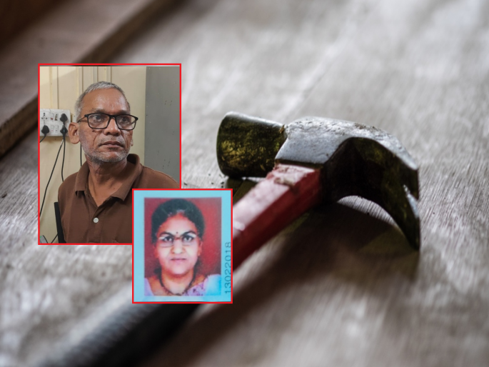 Out of depression, the husband hit his wife's head with a hammer n killed | नैराश्यातून पतीचे भयंकर कृत्य; हातोडीचे वार करत पत्नीच्या डोक्याचा केला भुगा Out of depression, the husband hit his wife's head with a hammer n killed | नैराश्यातून पतीचे भयंकर कृत्य; हातोडीचे वार करत पत्नीच्या डोक्याचा केला भुगा