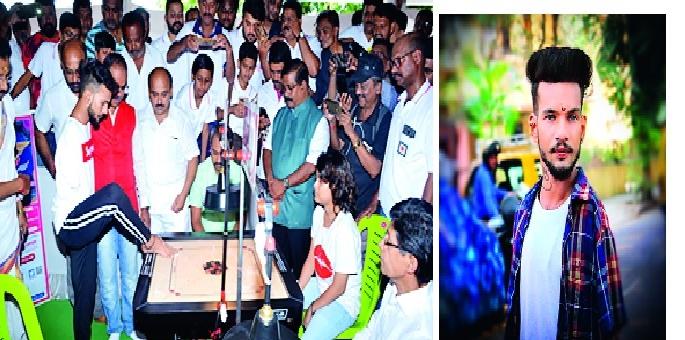 Sunday's news - Hrishveda's play 'Handkhand' | संडे हटके बातमी -- हात नसलेल्या हर्षदचा खेळात ‘हातखंडा’