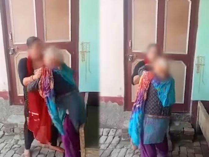 daughter in law beat mother in law over extra roti police arrest daughter in law, her brother and her mother after video goes viral on internet | Viral Video: एक चपाती जास्त खाल्ली म्हणून सुनेने सासुला केली मारहाण, व्हिडिओ व्हायरल होताच पोलिसांनी केली अटक daughter in law beat mother in law over extra roti police arrest daughter in law, her brother and her mother after video goes viral on internet | Viral Video: एक चपाती जास्त खाल्ली म्हणून सुनेने सासुला केली मारहाण, व्हिडिओ व्हायरल होताच पोलिसांनी केली अटक