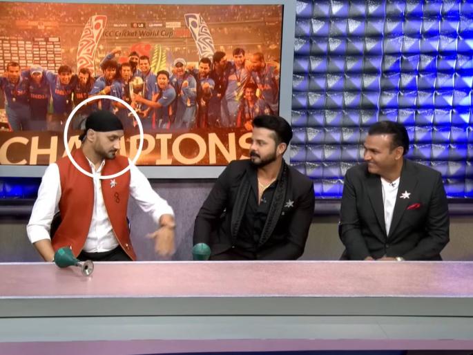 Forget it yaar says Harbhajan Singh on Sreesanth Slapgate Incidence in IPL when Virender Sehwag digs it again | IPL 2023: कार्यक्रमात Harbhajan Singhच्या बाजूला बसला होता Sreesanth , सेहवागने टिंगल करताच भज्जी म्हणाला...