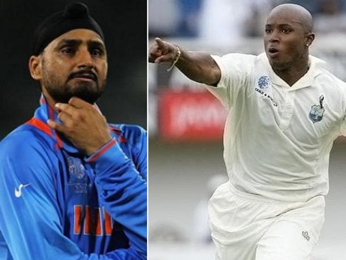 IND vs WI : Windies tino best gives a fitting reply to Harbhajan Singh for his criticisms on visitors | IND vs WI : हरभजनच्या 'त्या' ट्विटला वेस्ट इंडिजकडून 'बेस्ट' रिप्लाय, विचारला खोचक प्रश्न