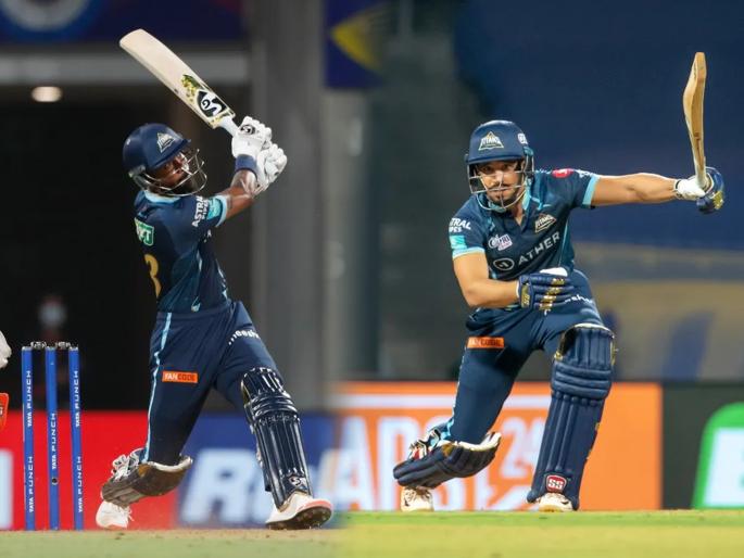 Hardik Pandya first fifty in IPL 2022 Abhinav Manohar blistering Innings Gujarat Titans gives Sunrisers Hyderabad 163 runs to win | Hardik Pandya Abhinav Manohar, IPL 2022 SRH vs GT Live: हार्दिक पांड्याचे संयमी अर्धशतक, अभिनवची दमदार फटकेबाजी; हैदराबादपुढे १६३ धावांचे आव्हान