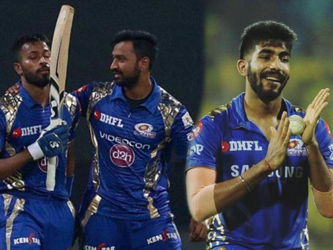 Hardik & Krunal with the bat Vs Bumrah with the ball, Who wins? Mumbai Indians aks question | मुंबई इंडियन्सनं पांड्या बंधू अन् बुमराह यांच्यात भरवला सामना, कोण मारेल बाजी?