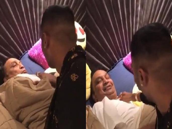 ... and hardik pandya gives surprise to the father | ... अन् हार्दिक पंड्याने दिले वडिलांना सरप्राईज, पाहा व्हिडीओ